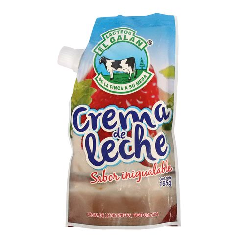 CREMA DE LECHE EL GALAN  x 165GR