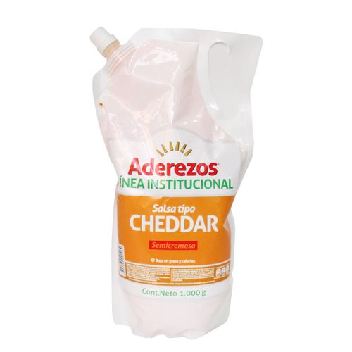 SALSA CHEDDAR BOLSA ADEREZOS  x 1000GR