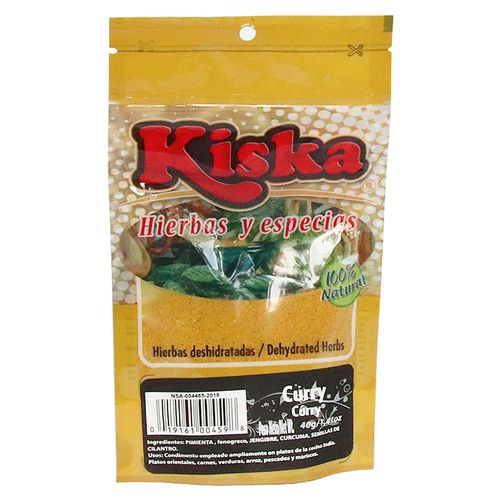 CURRY KISKA  x 40GR