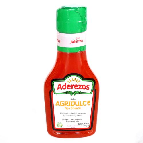 SALSA AGRIDULCE PET ADEREZOS  x 270GR