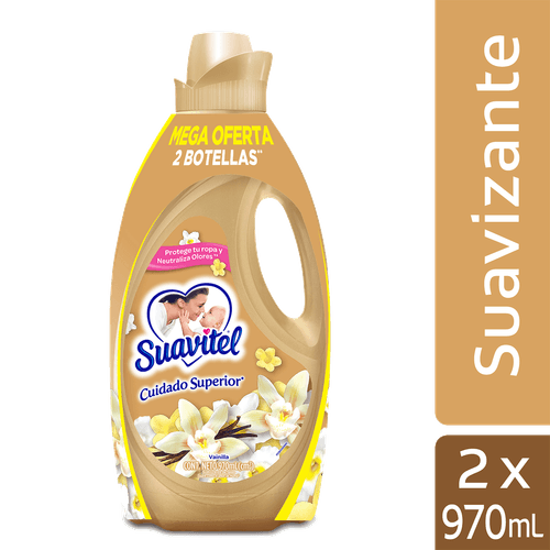 SOFLAN SUAVITEL VAINILLA BIPACK  x 970ML