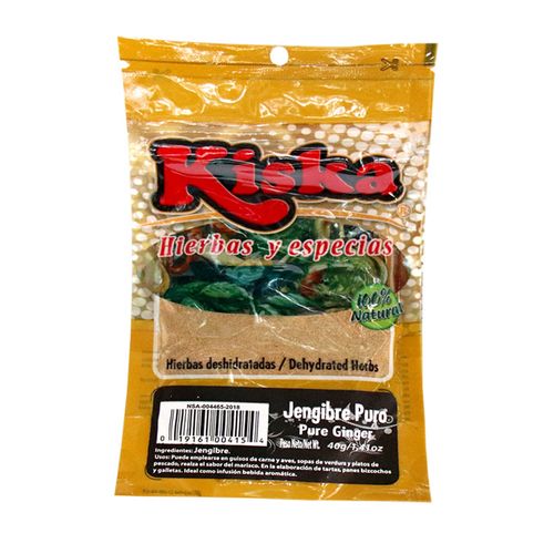 JENGIBRE KISKA  x  40GR