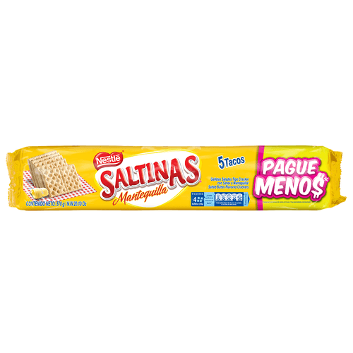 SALTINAS MANTEQUILLA PAGUE MENOS*570 GR