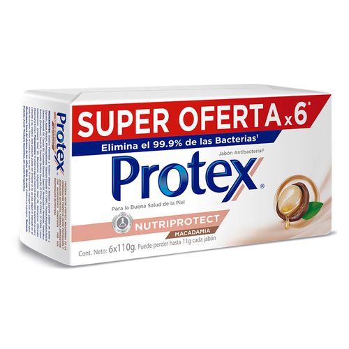 JABON PROTEX MACADAMIA SIXPACK*110GR