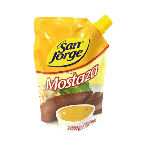 MOSTAZA DOY PACK SAN JORGE  x 200GR
