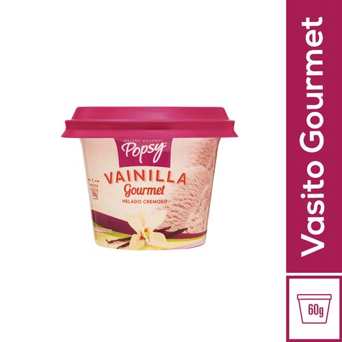 HELAD VAINILLA GOURMET x  60GR POPSY