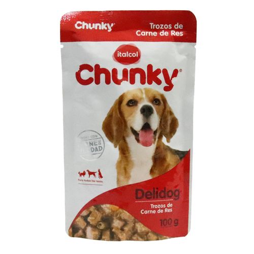 CHUNKY DELIDOG TROZOS DE CARNE *100GR