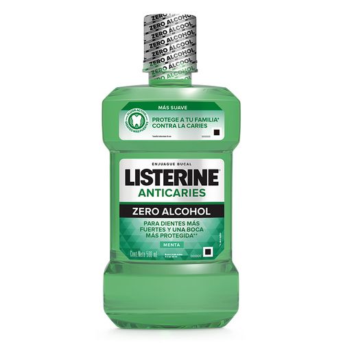 LISTERINE ANTICARIES ZERO ALCOHOL*500 ML