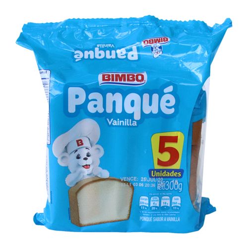 PONQUE DE VAINILLA BIMBO*5