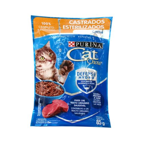 ALIMENTO HUMEDO CARNE CAT CHOW*85GR