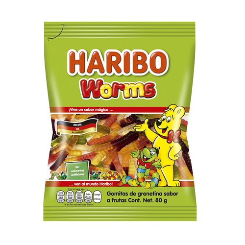 GOMAS WORMS  x  80 GR