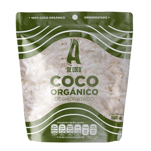 COCO DESHIDRATADO ORGANICO  x 150GR