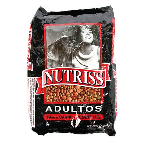 NUTRISS ADULTOS CARNE VEGETALES  x 2KL