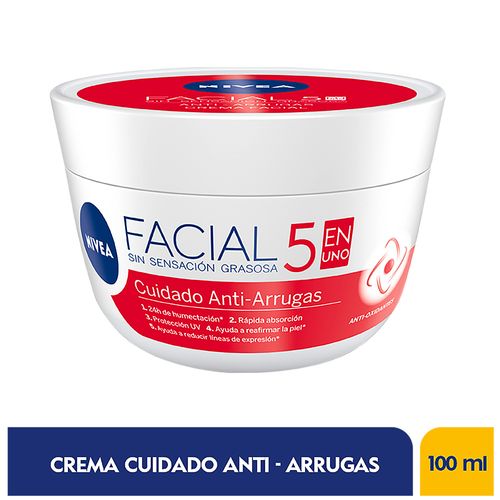 CREMA NIVEA CUIDADO  ANTIEDAD  X100 ML