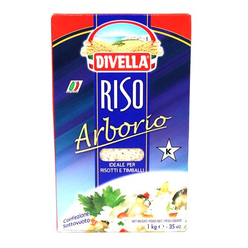 ARROZ ARBORIO DIVELLA  x 1000GR