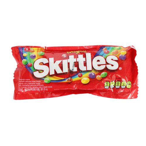 CARAMELO ORIGINAL SKITTLES*61.5 GR