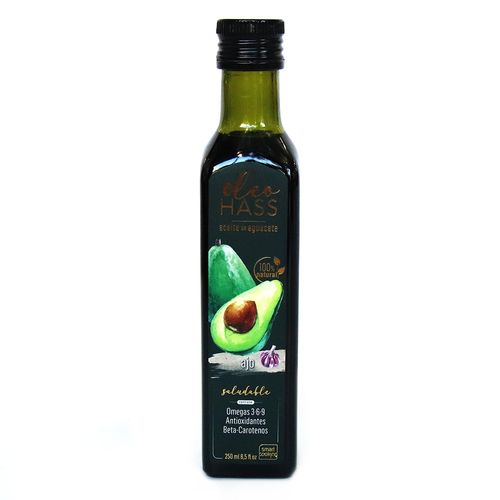 ACEITE AGUACATE EXT VIRG SABOR AJO*250ML