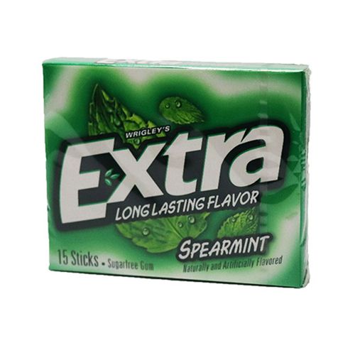 GOMA DE MASCAR EXTRA SPEARMINT *40.5 GR