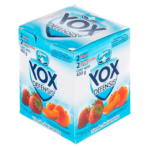 MULTIPACK BEBIDA YOX 4 x 100gr