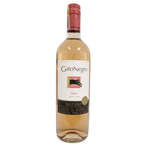 VINO ROSADO GATO NEGRO  x 750ML