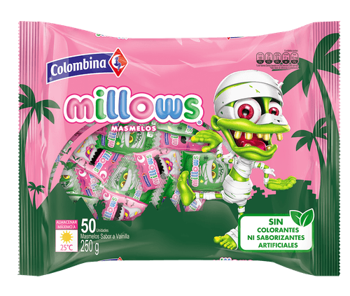 MASMELOS MILLOWS HALLOWEEN X 250GR