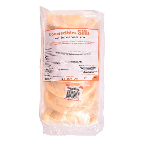 EMPANADA HAWAIANA X 8UND SILLI  x 400GR