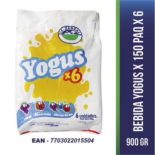 YOGUS SIXPACK ZARZAL 6*150ML