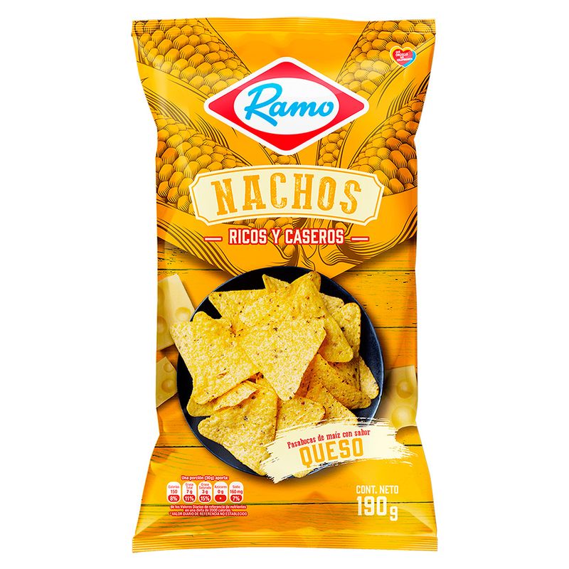 nachos con queso