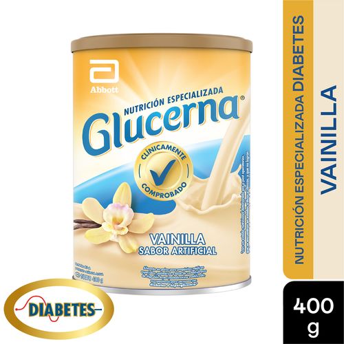 GLUCERNA VAINILLA x 400 GR