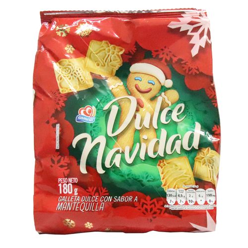 GALLETA NAVIDAD GAMESA BOLSA x 180GR