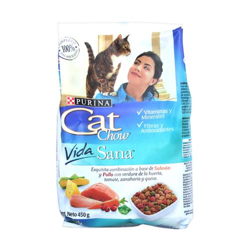 CAT CHOW VIDA SANA  x 450GR