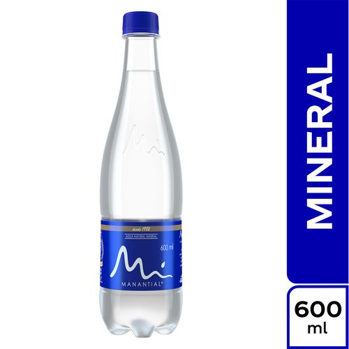 AGUA MANANTIAL  x 600ML