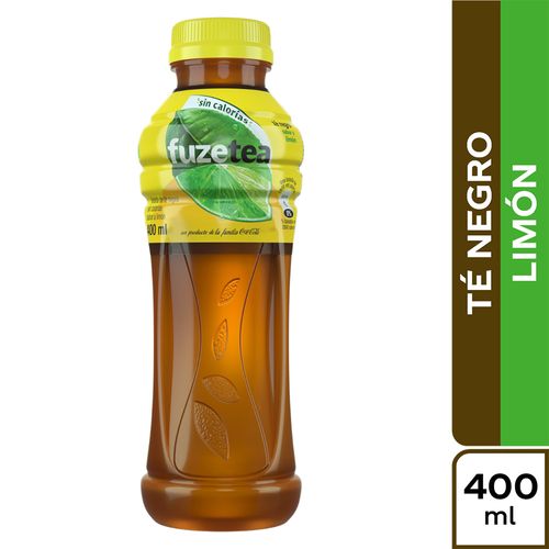 FUZE TEA TE NEGRO LIMON PET  x  400ML