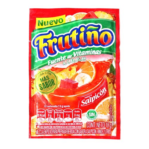REFRESCO FRUTIÑO SALPICON  x 2LT