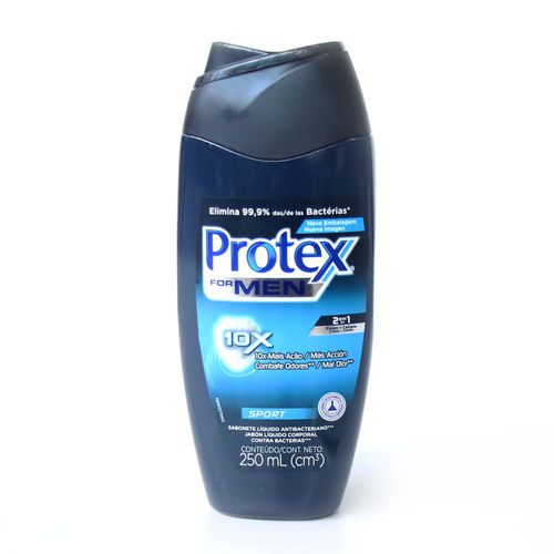 JABON LIQUIDO MEN SPORT PROTEX   x 250ML