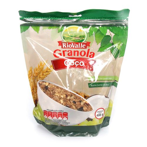 GRANOLA COCO RIOVALLE  x 400GR