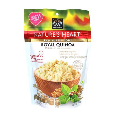 QUINUA ROYAL NATURE HEART  x 250 GR