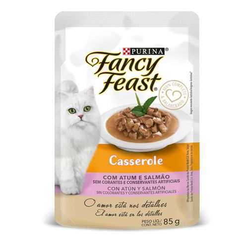 POUCH FANCY FEAST CASSEROLE ATUN*85GR