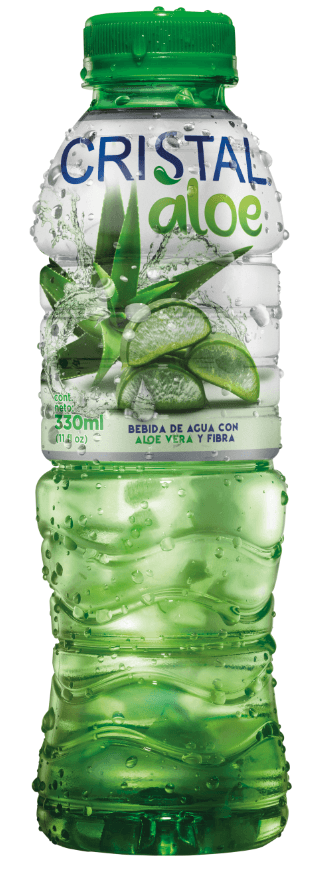 AGUA CRISTAL ALOE 330ML