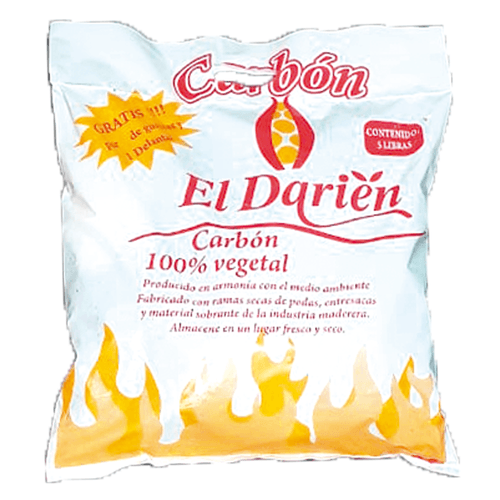 CARBON VEGETAL DARIEN*5LBS
