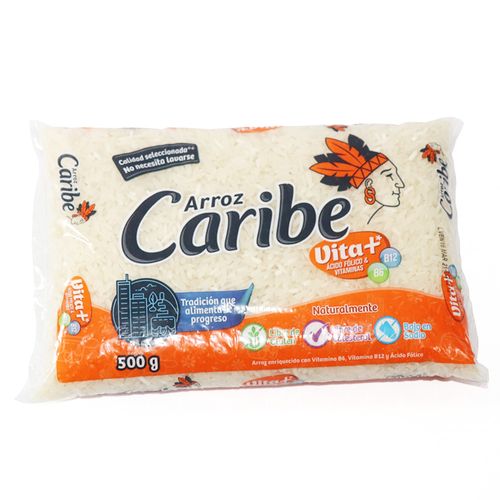 ARROZ CARIBE VITAMINAS  x 500GR