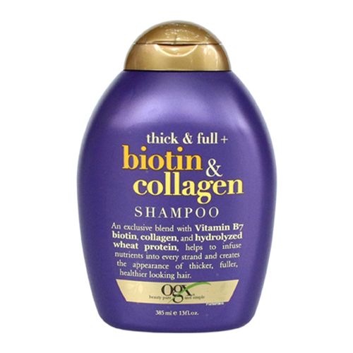 SHAMPOO BIOTIN & COLLAGEN ORGANIX*385ML