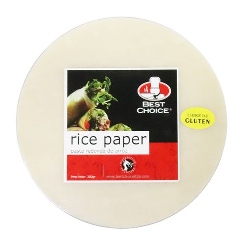 PASTA REDONDA DE ARROZ BEST CHOICE*30UND