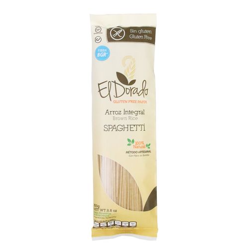 SPAGUETTI DE ARROZ INTEGRAL DORADO*250GR