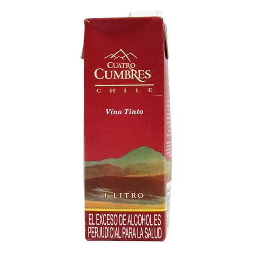 VINO TTO TETRA CUATRO CUMBRES x 1000ML