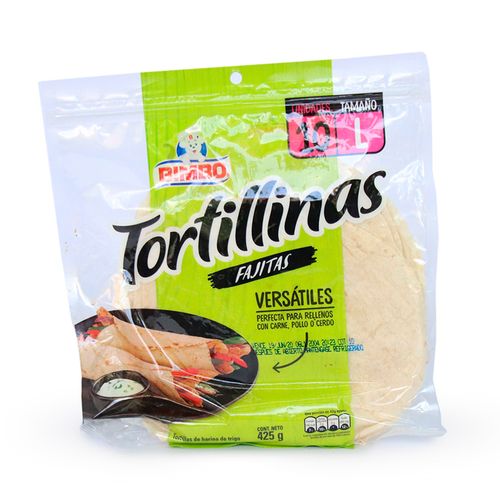 TORTILLA FAJITA BIMBO X10UND  x 425GR