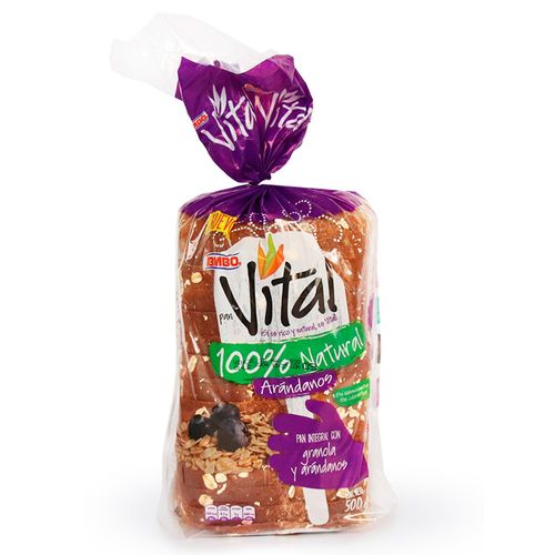 PAN VITAL GRANOLA BIMBO  x 500 GR