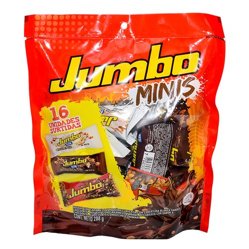 CHOCOLATINA JUMBO MINIS SURTIDA