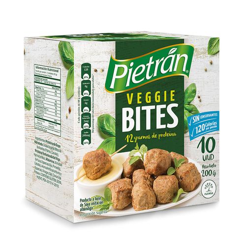 VEGGIE BITES PIETRAN x 200GR