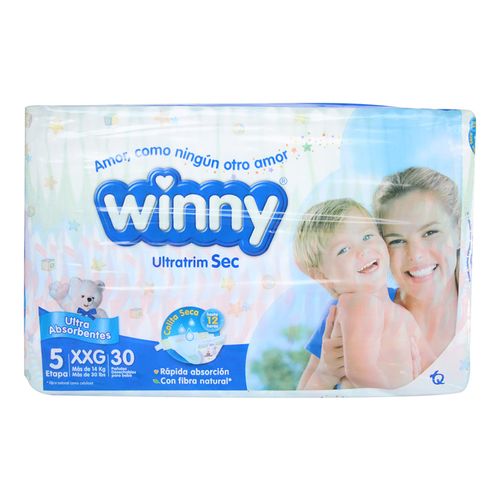 PAÑAL ULTRA SEC ET 5  WINNY x 30 UND